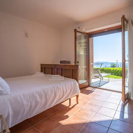 דירה L'Airone Appartamento Con Piscina E Vista Lago פלה